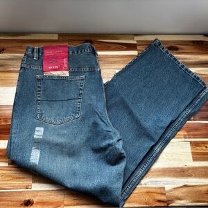 Casual Comfort Men's Relaxed Fit Jeans 42x32